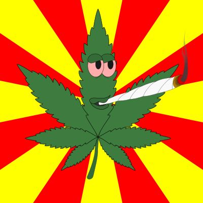 Animated Marijuana Leaf - Openclipart