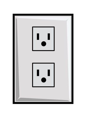 Power Outlet, US - Openclipart