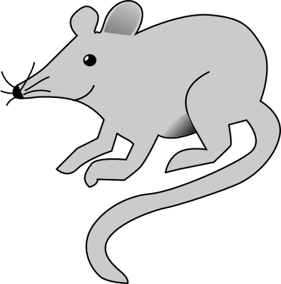 Simple cartoon mouse 1 - Openclipart