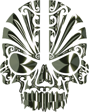 tribal skull