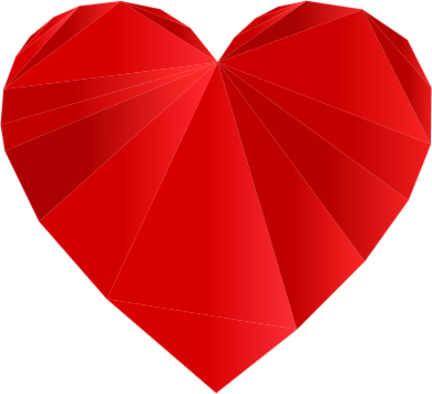 Red Heart - Openclipart