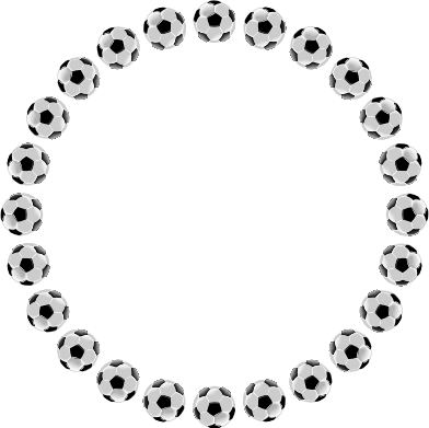 soccer border clipart