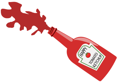 Tomato Ketchup - Openclipart