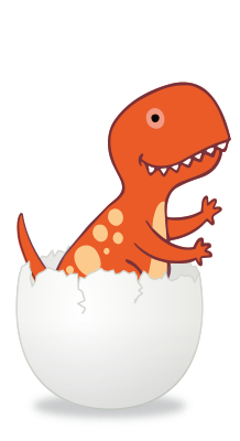 Dinosaur 3 T-Rex with Feet - Openclipart