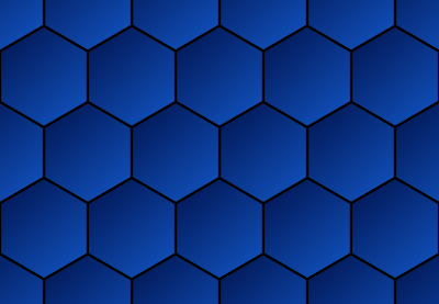 blue honeycomb background