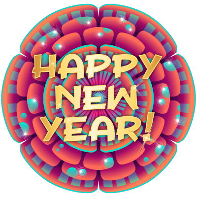 Happy New Year - Openclipart