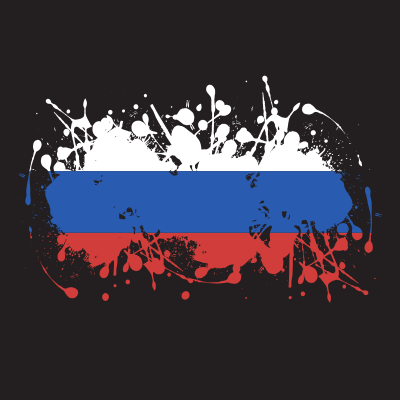 russia flag - Openclipart