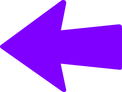 Arrow Purple Down Transparent PNG Clip Art Image​