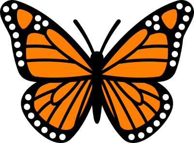 A butterfly's lifecycle - Openclipart