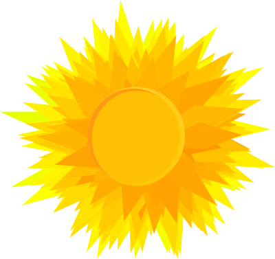 Smiley Sun - Openclipart
