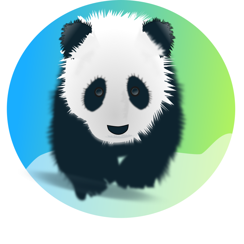 save the pandas - Openclipart