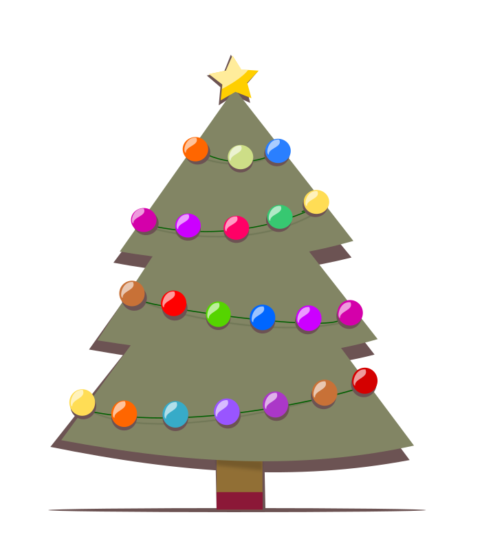 Christmas Tree - Openclipart