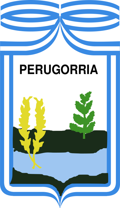 Escudo de la Municipalidad de Perugorria - Corrientes . Argentina