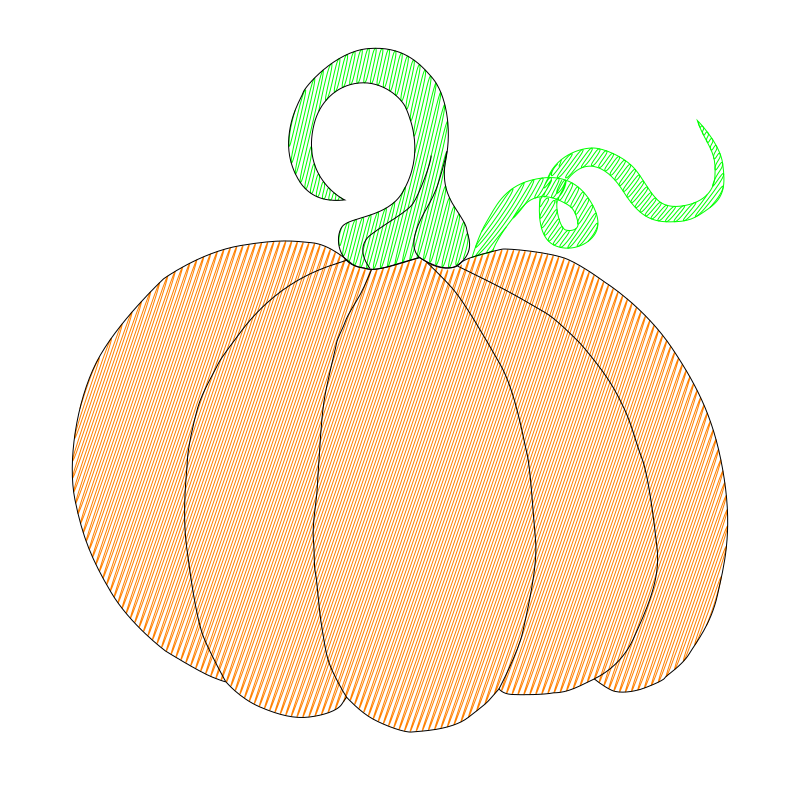 Pumpkin for EggBot