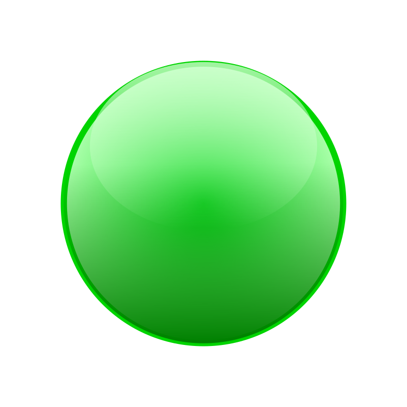 green ball