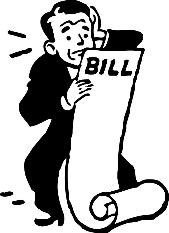 worried about a bill