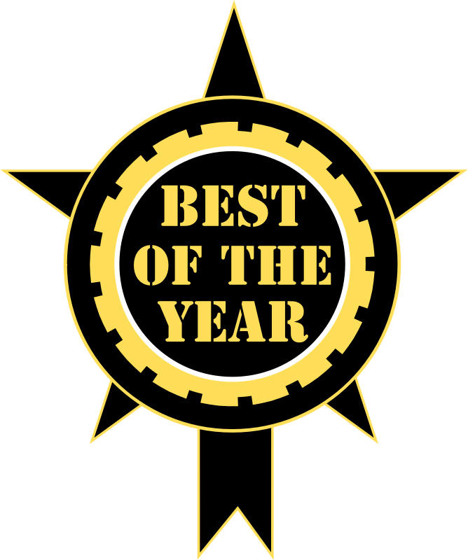 Best Of The Year Sticker