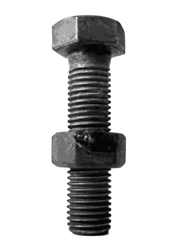 Nut Bolt (grayscale)