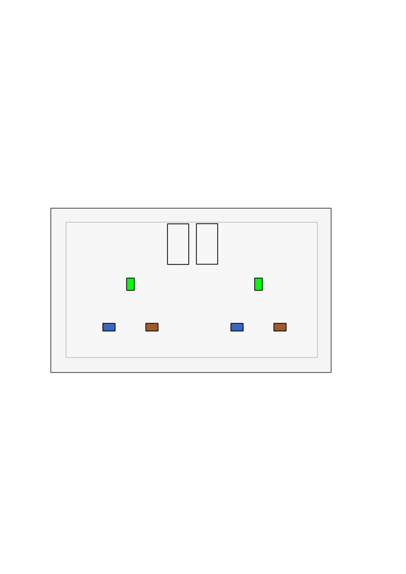 UK double socket