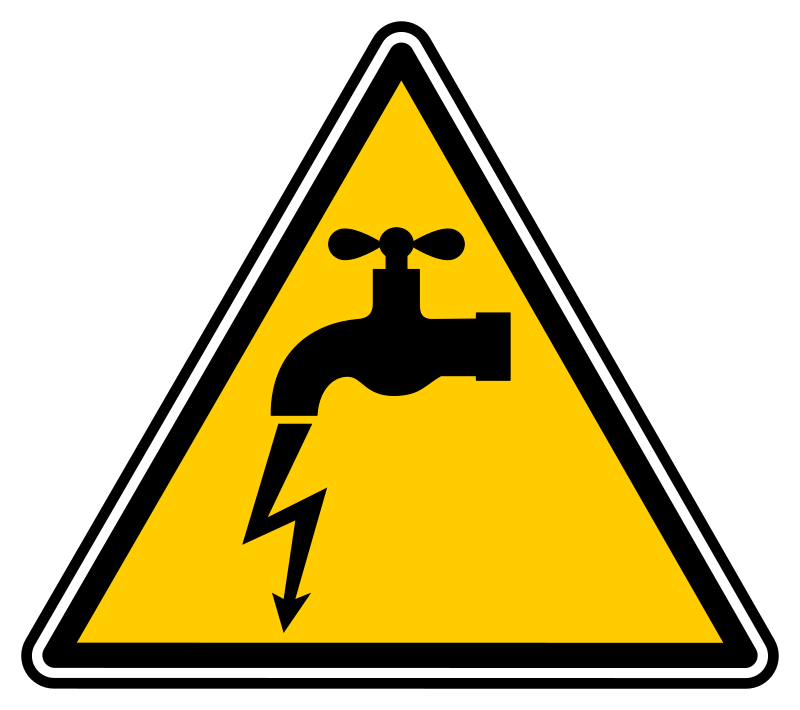 Danger Electric Leakage