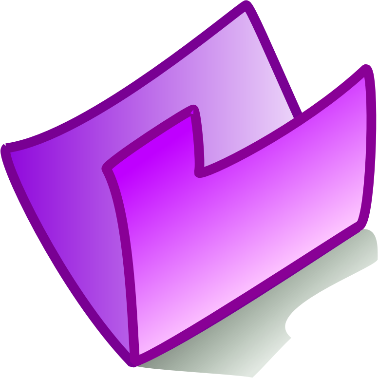 folder violet