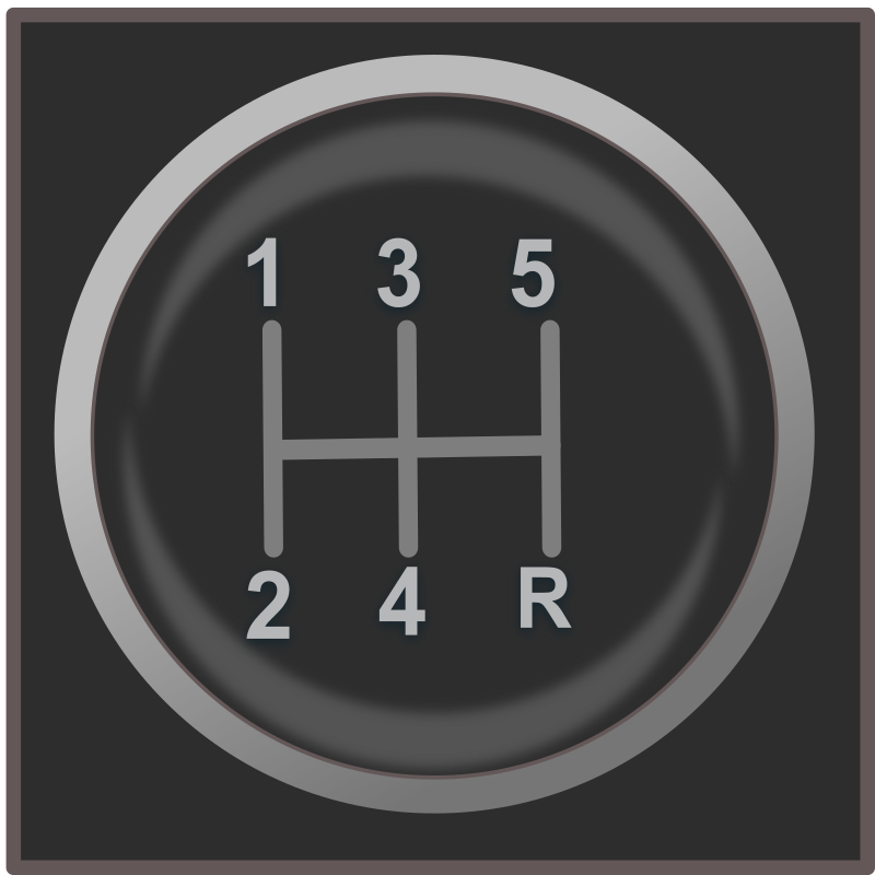 gear shift knob icon