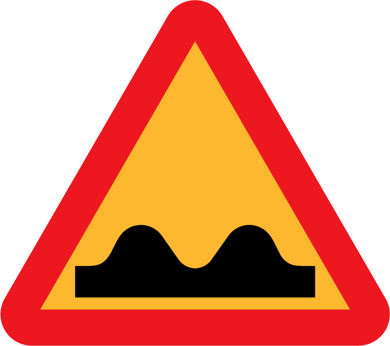 Speed Bump Sign