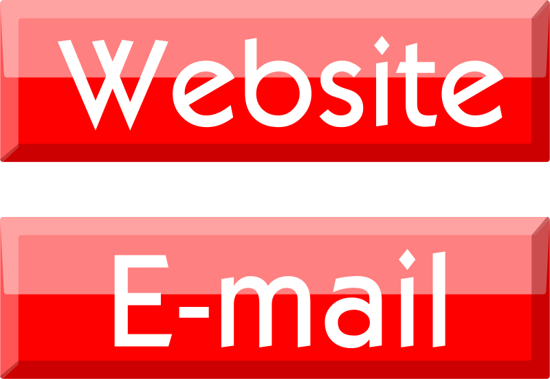 Website/E-mail buttons