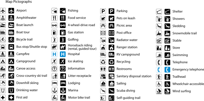 NPS map pictographs part 1