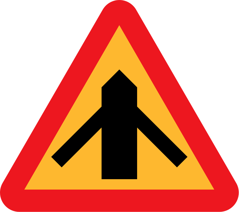 Roadlayout sign 2