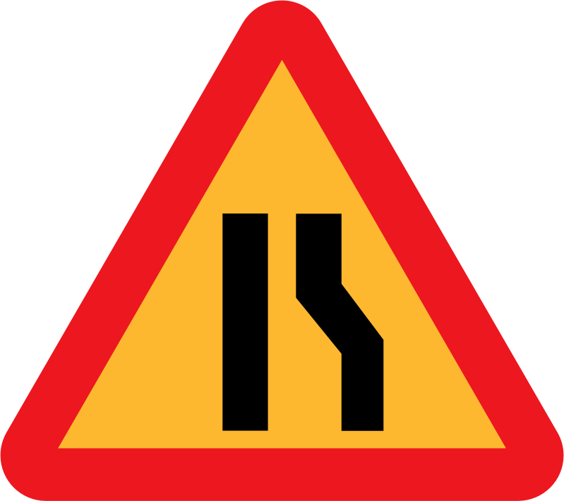 Roadlayout sign 9