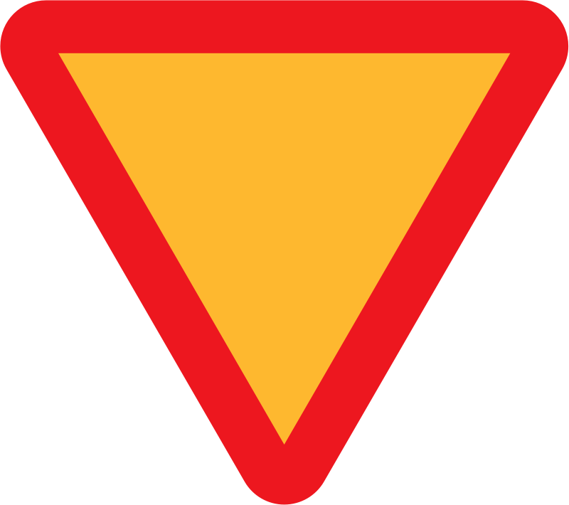 Yield Roadsign