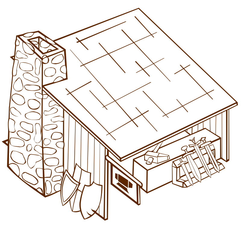 RPG map symbols Blacksmith 2