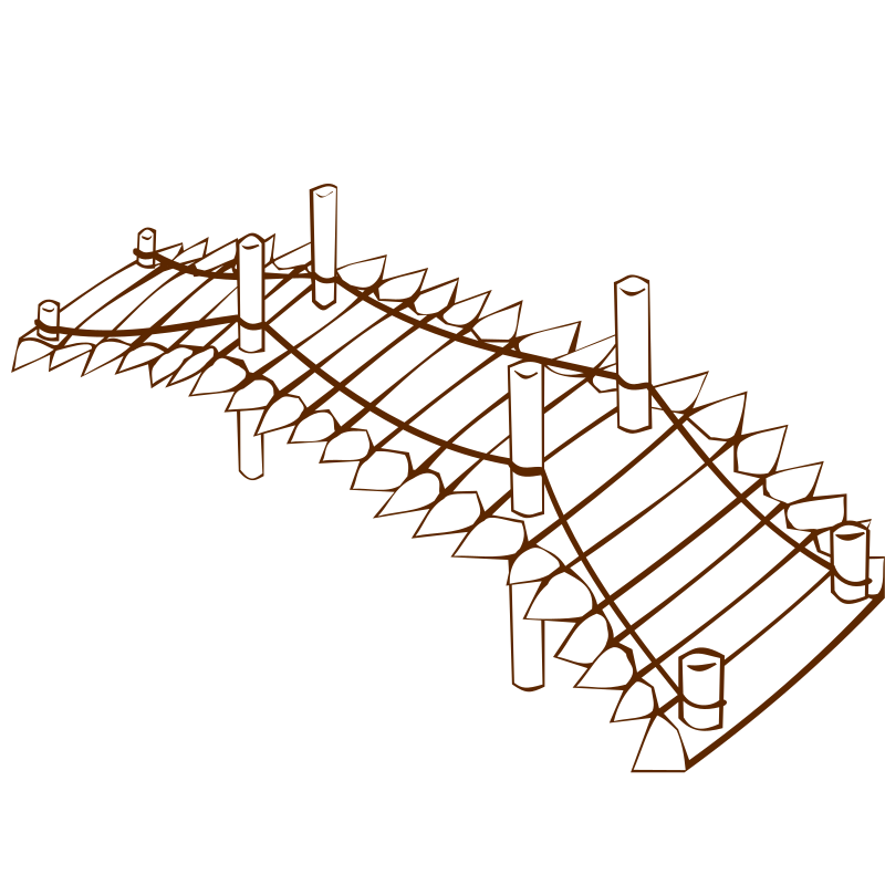 RPG map symbols Wooden Bridge 2