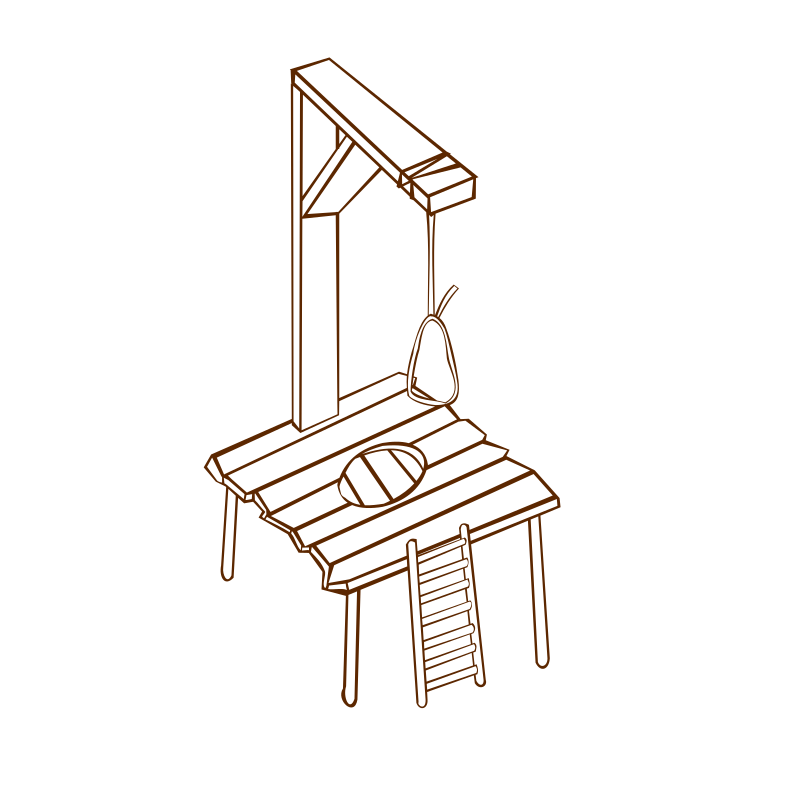 RPG map symbols Gallows 2