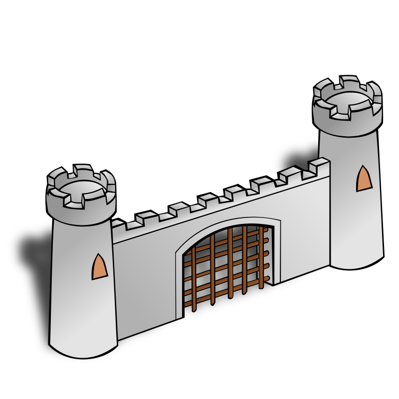 RPG map symbols: Gate