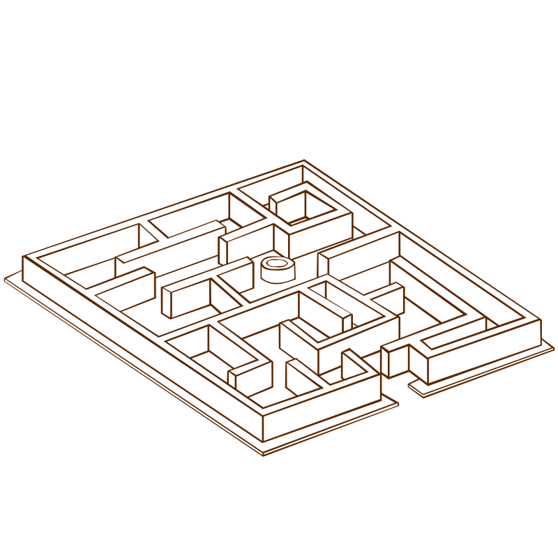 RPG map symbols Maze 2
