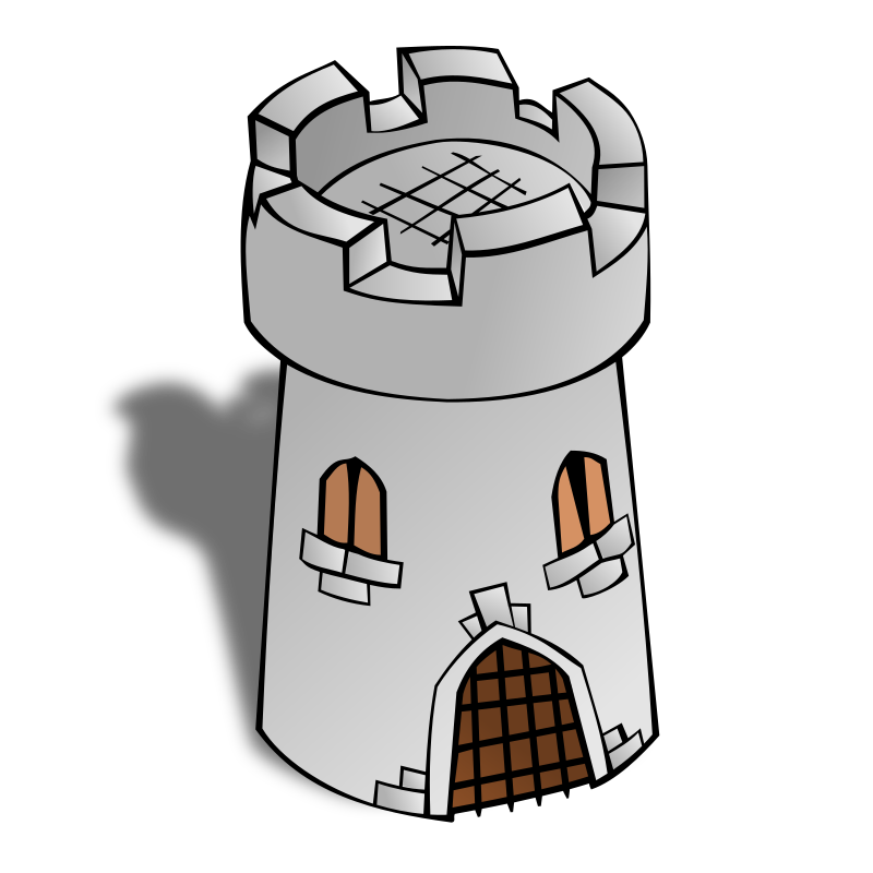 RPG map symbols: Round Tower