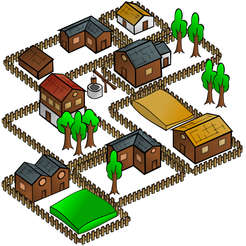RPG map symbols: Village