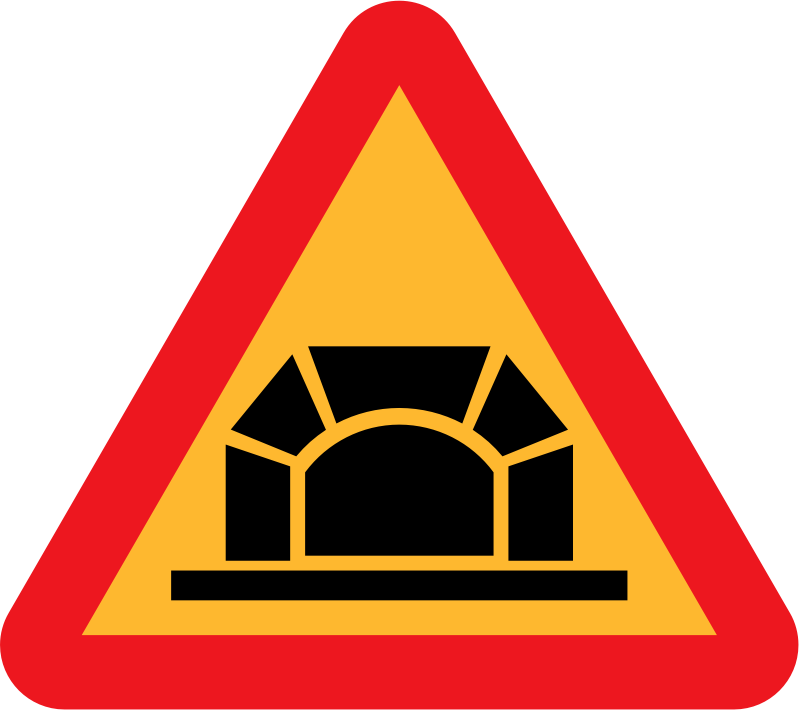 Tunnel Roadsign