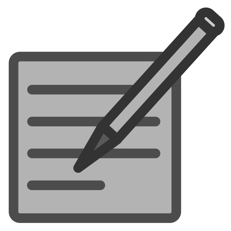 Write Document Icon