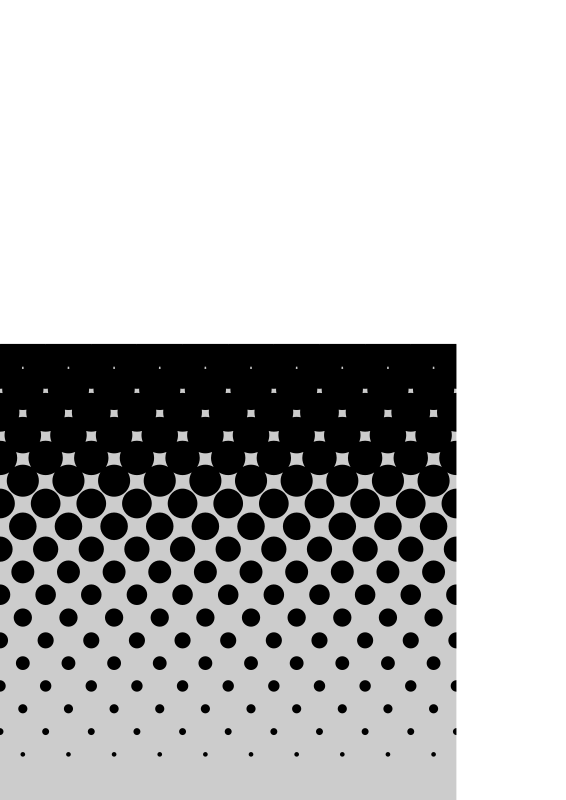 square gradient halftone