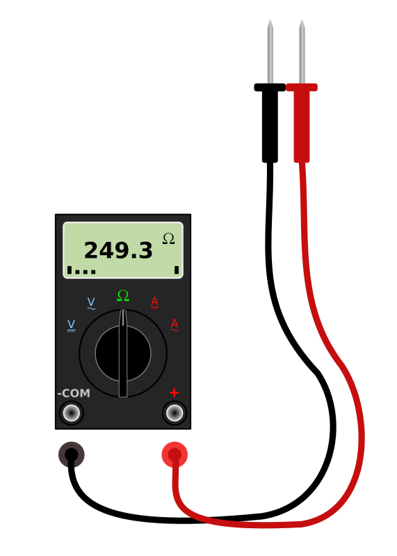 Digital Multimeter with Leads