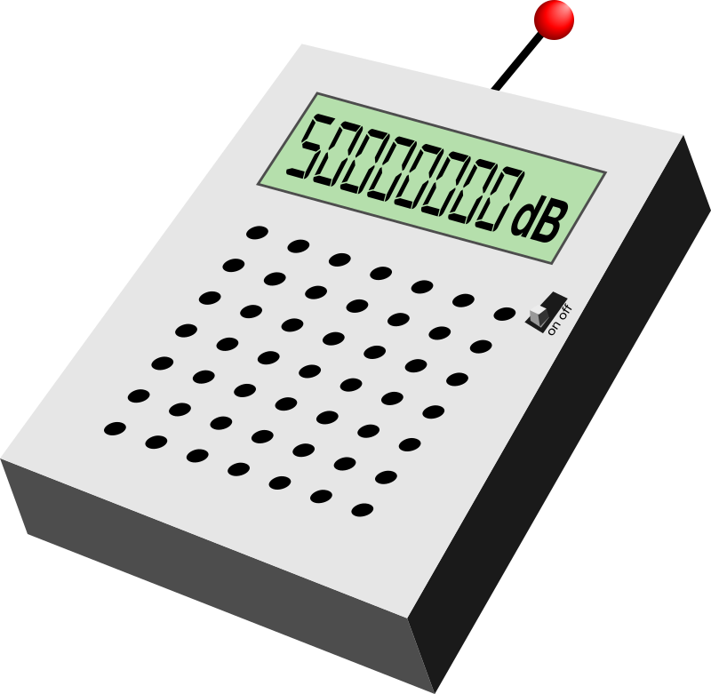 Electronic decibel measurer