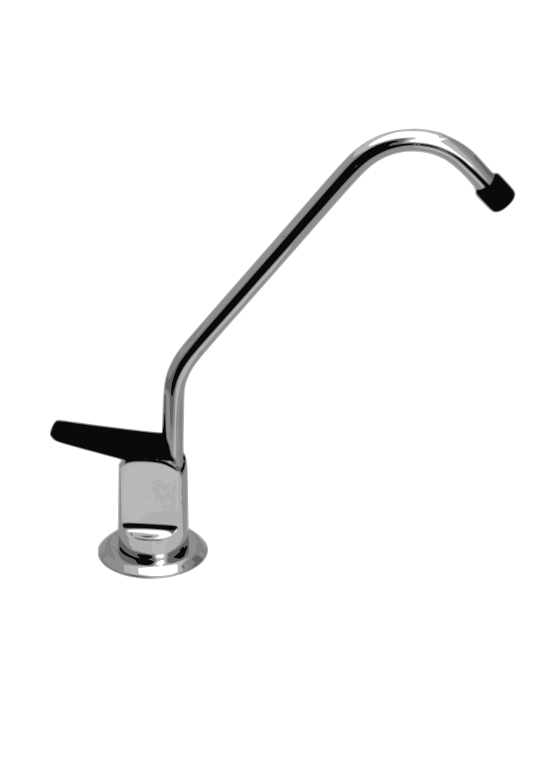 Water tap (greyscale)