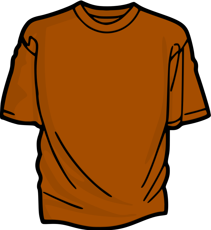 Orange T Shirt Openclipart