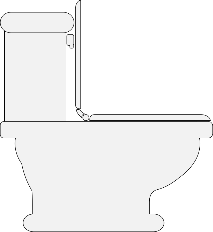 Toilet (Seat Open)