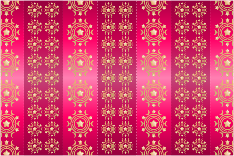 Background Pattern Fuschia