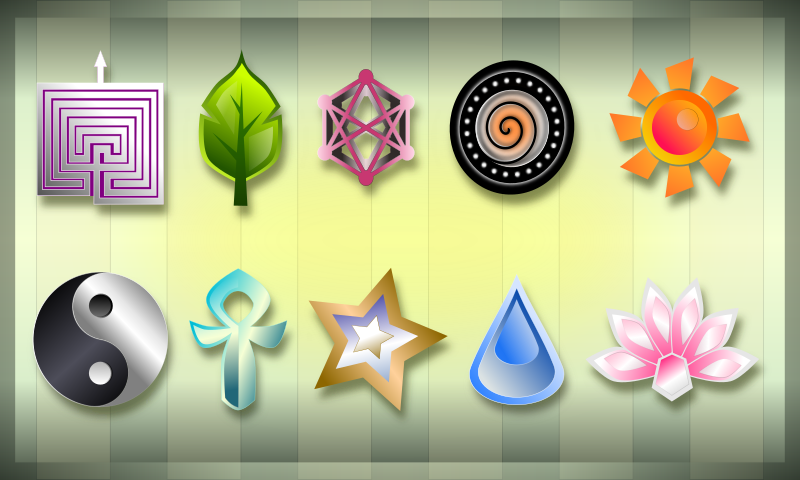 Spiritual Positivity Symbols