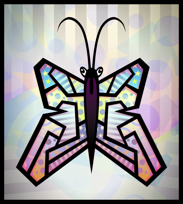 Abstract Butterfly